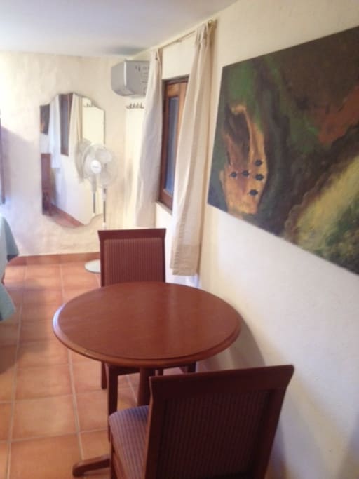 Small table and chairs