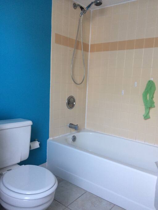 Shower and tub