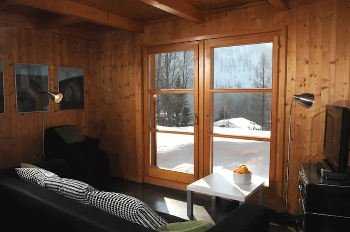 Chalet De Bois D'architecte Sud Vue Magnifique - Les Diablerets