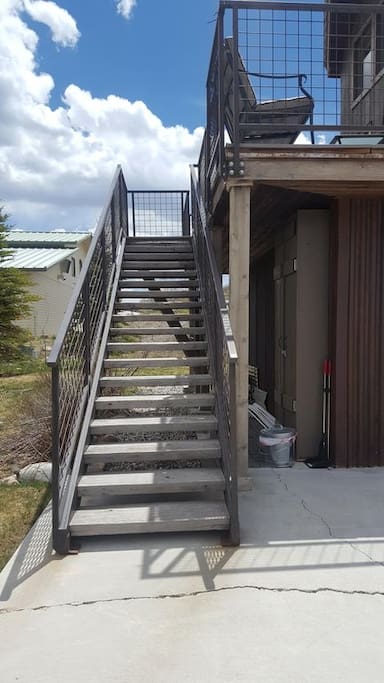 Stairs to the Apartment