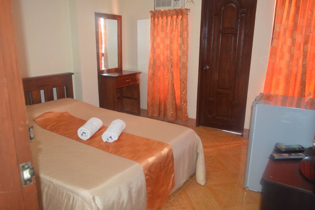 Double Bed Room w/Balcony and Private Toilet and Bath