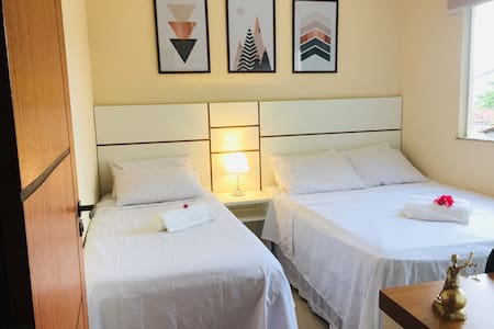 Privacidade de casa, conforto de hotel. Para até 3