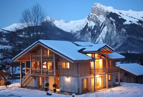 Luxury Chalet in the Alps sleeps up to 16