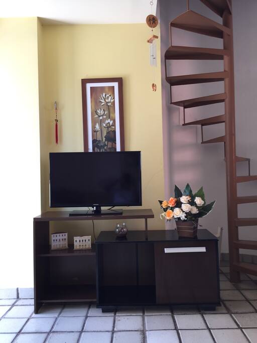 Escada de Acesso ao Quarto