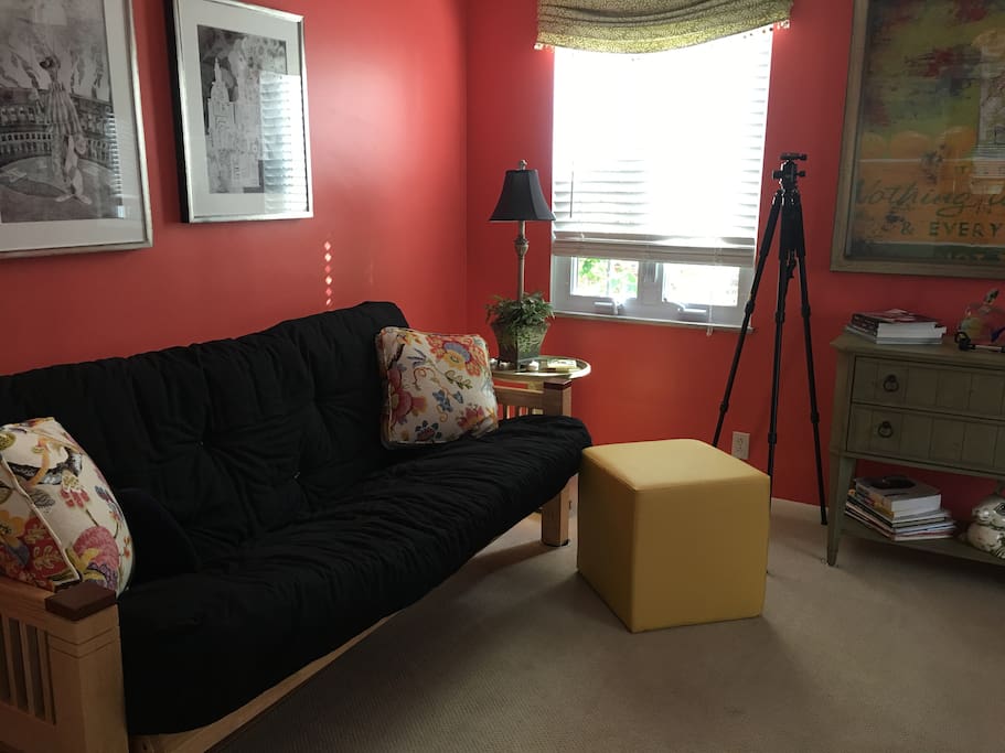 Bedroom with full bath.