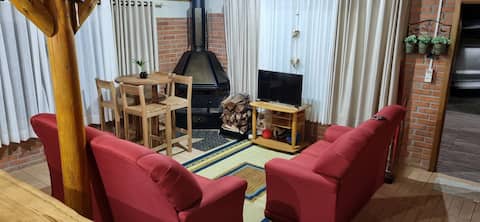 Popular Airbnb listing: Country House, retreat, waterfalls, trail, viewpoint in São Bento Do Sul