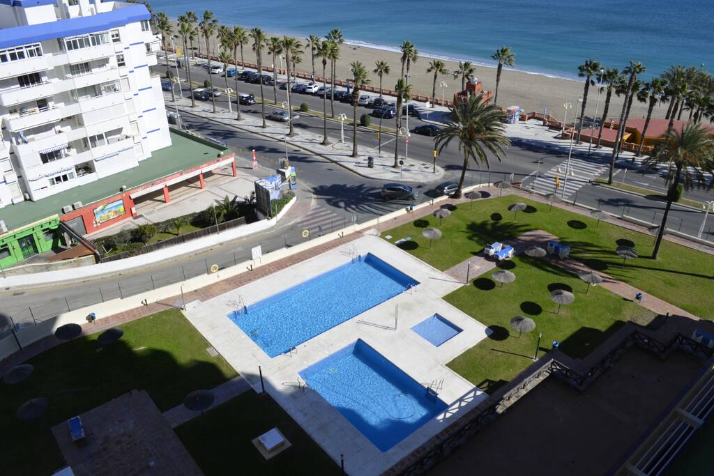 View from Balcony - Pool Area.
