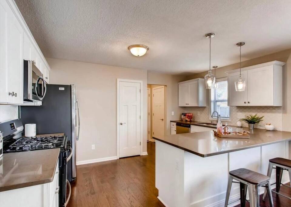 Huge open kitchen