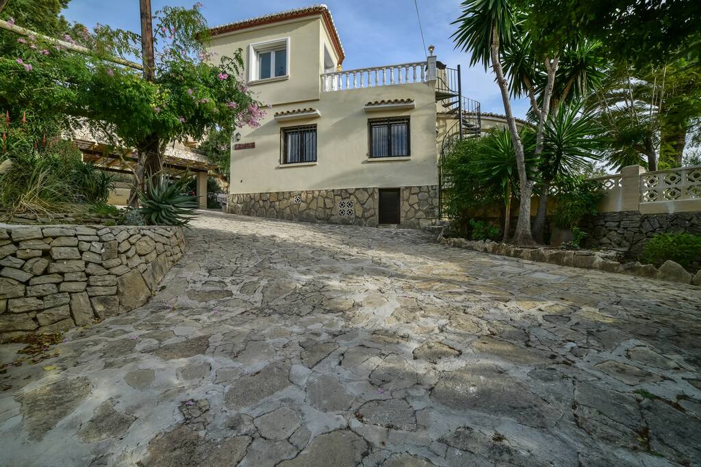 Entrance way to the house