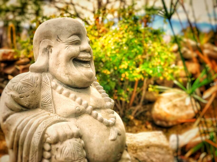 Buddha in the garden