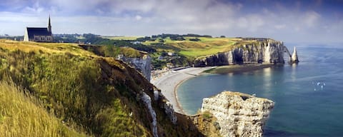 Lovely house next to Etretat with a sea view