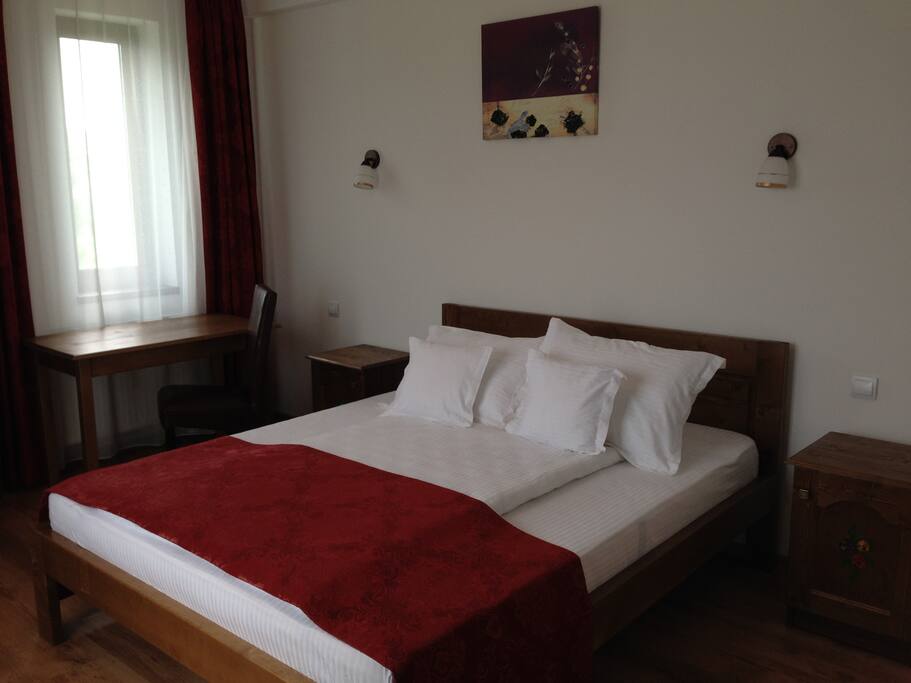 Comfy beds and clean rooms await you.
