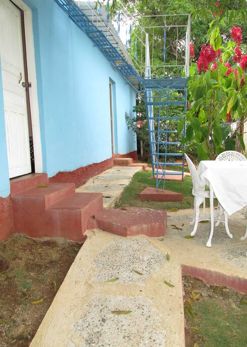 Private entrance