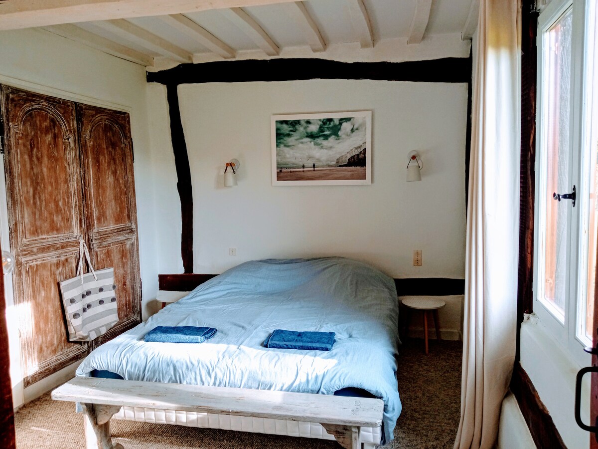 Dormitorio en la planta baja. 1 cama 160 X 200
