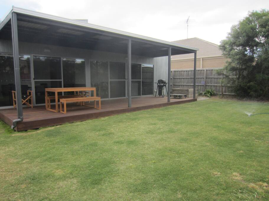 North facing Deck