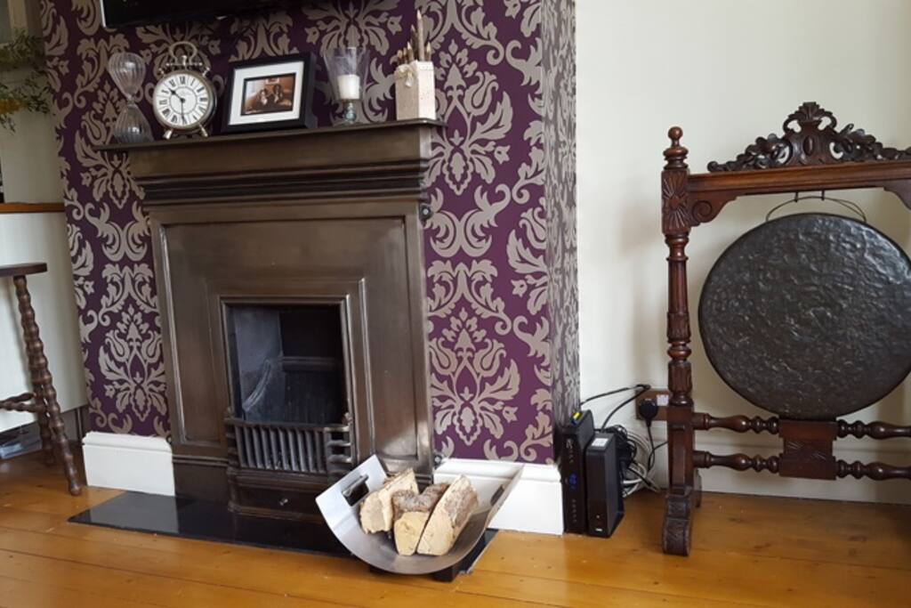 Tastefully furnished.