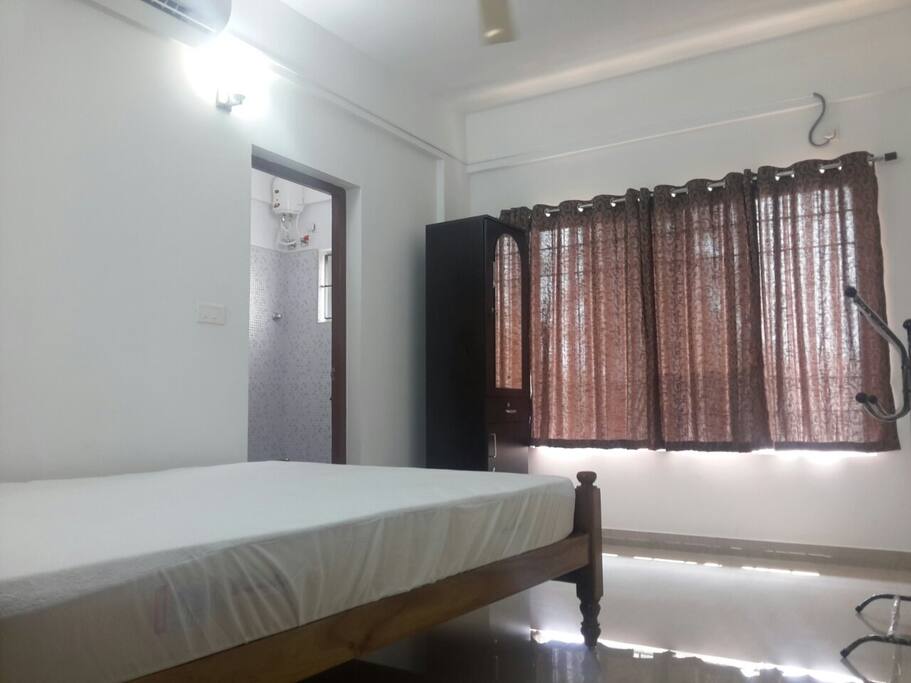 Bed with double size bed