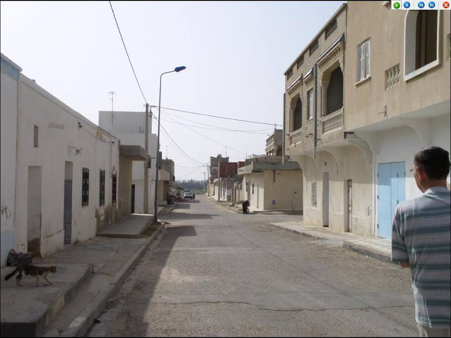Rue typique de la ville