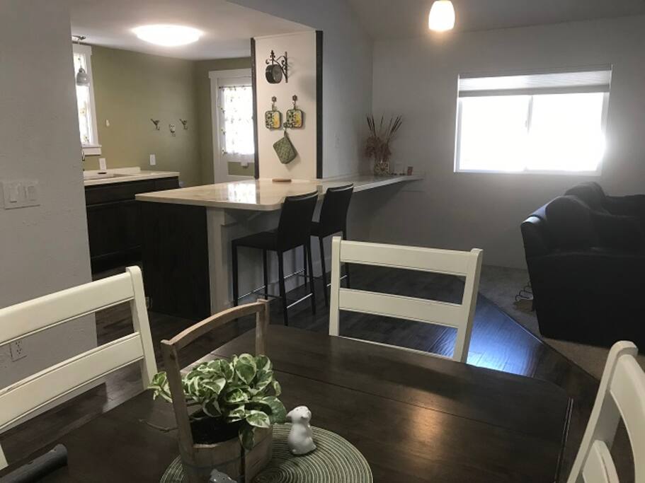 Diningroom and Kitchen