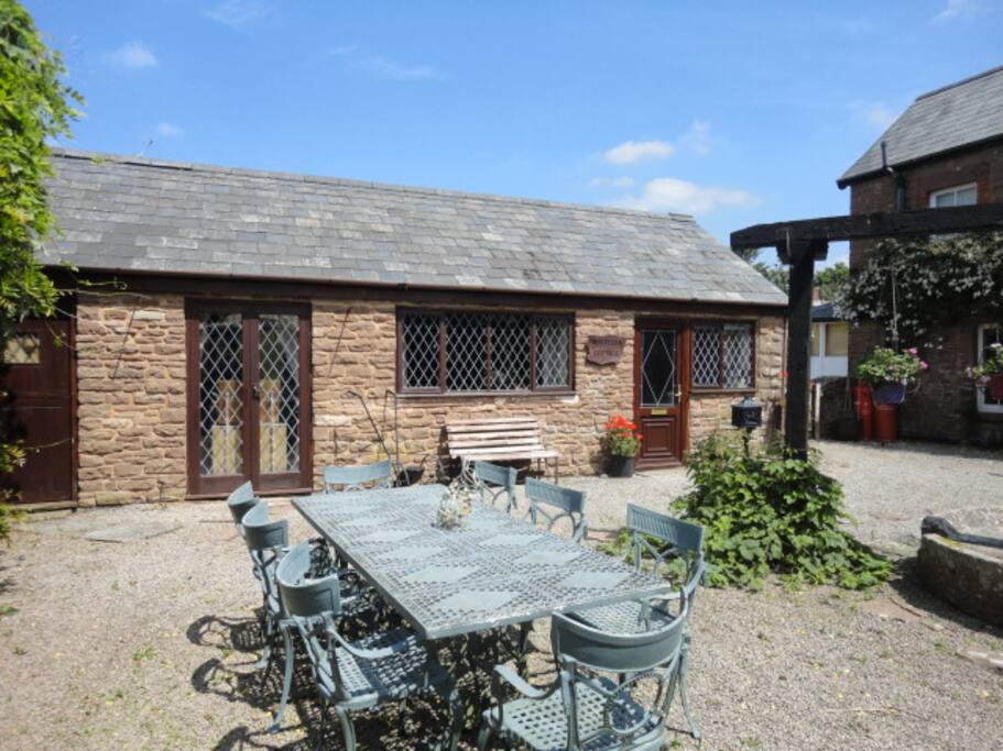 Garden table to sit out and enjoy al fresco meals