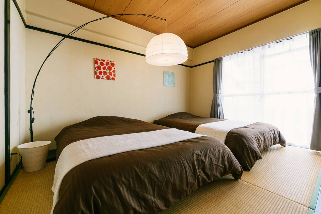 Bedroom, semi-double bed two