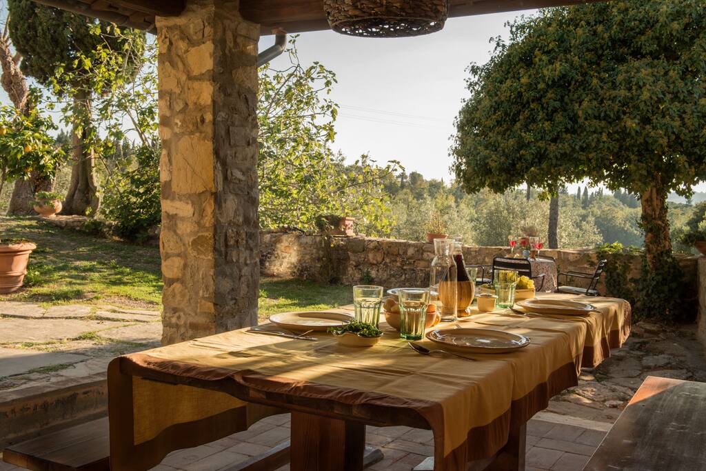 Zona pranzo esterno