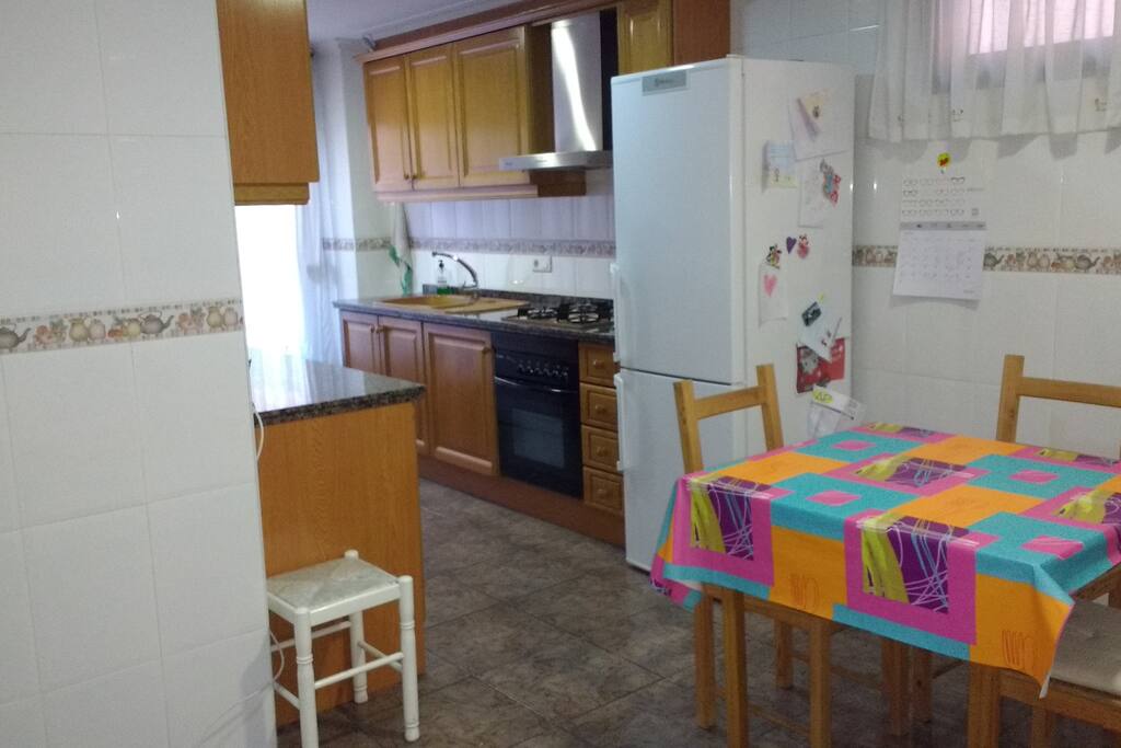 Cocina para poder comer en ella.
