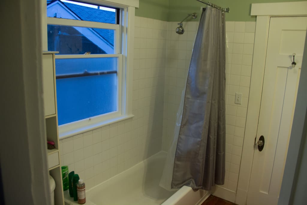 Jack and Jill bathroom is located between the two bedrooms