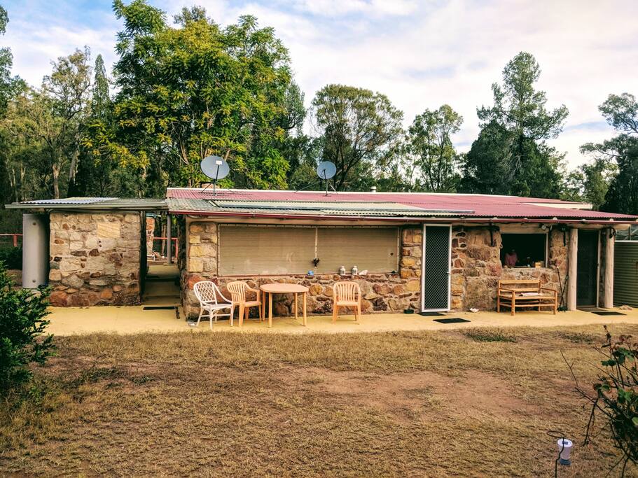 Our beautiful stone home