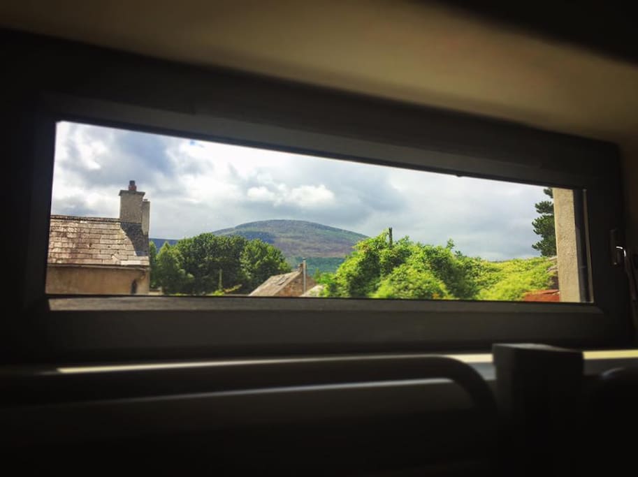 A view from one of the bunks
