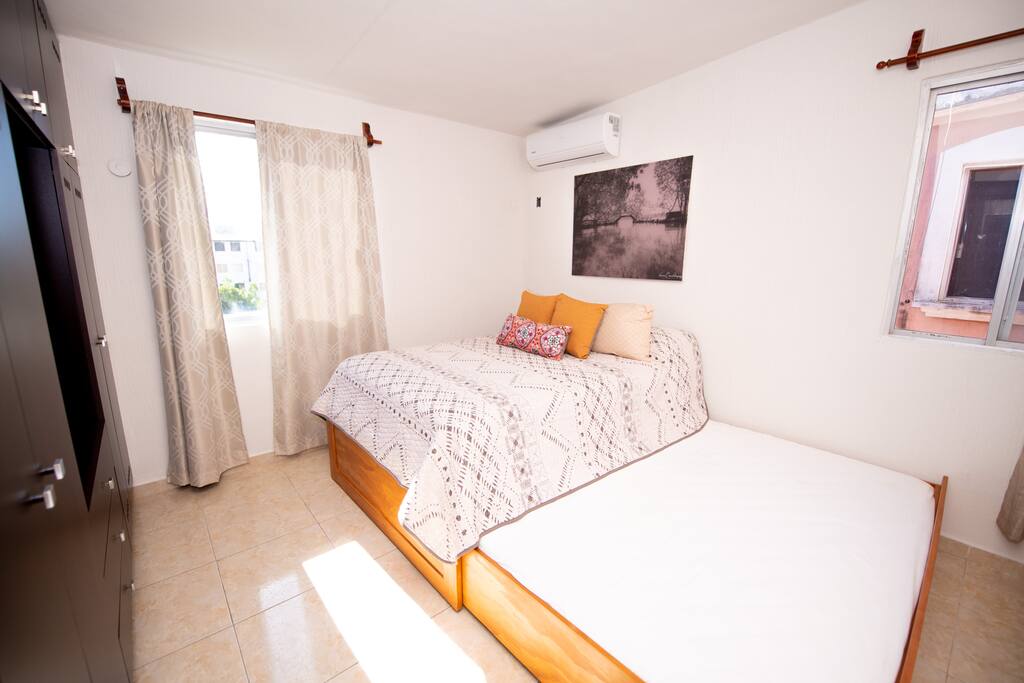 Bedroom #2 with pullout bed