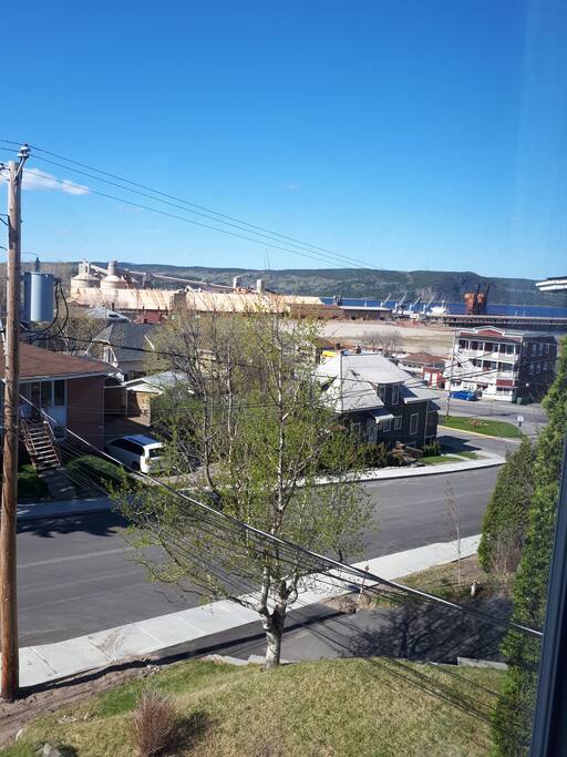 Vue sur la Baie