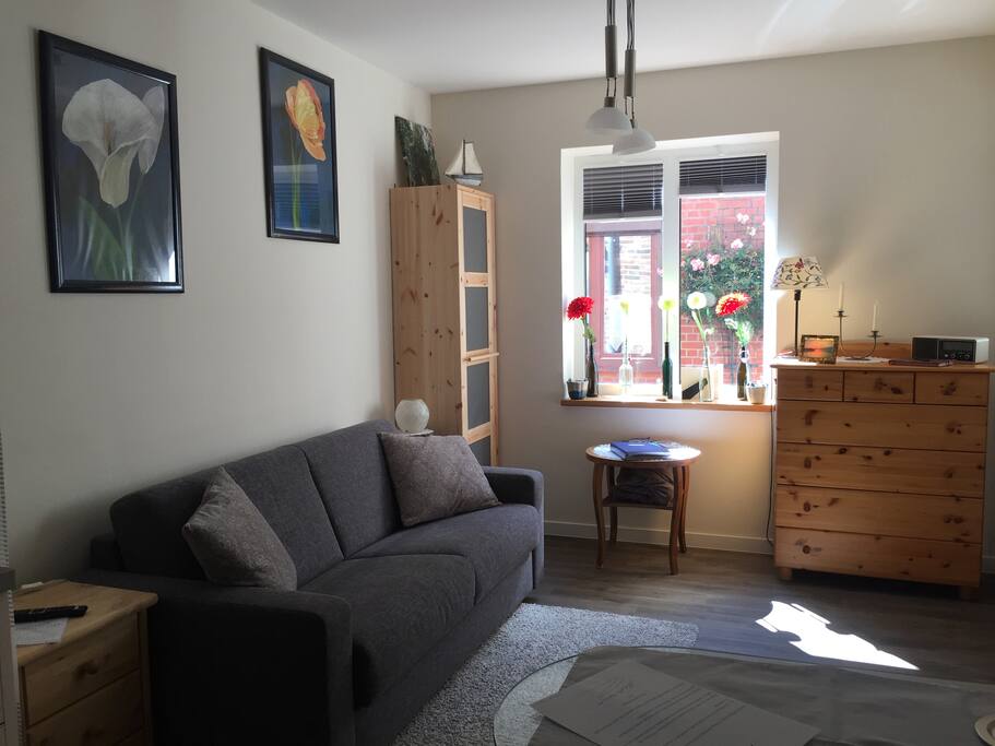 Komfortabele Schlafcouch