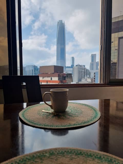 Apartment steps from the Costanera Center
