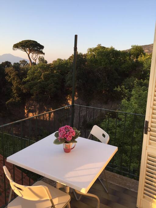 View from the balcony