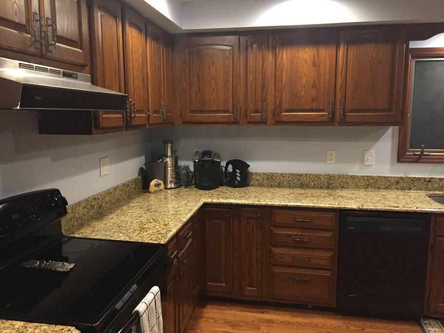 Newly renovated kitchen