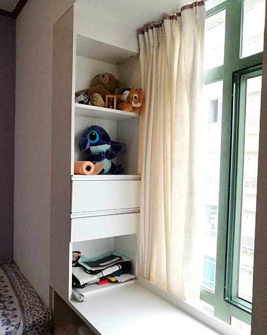 房间飘窗window in the renting room