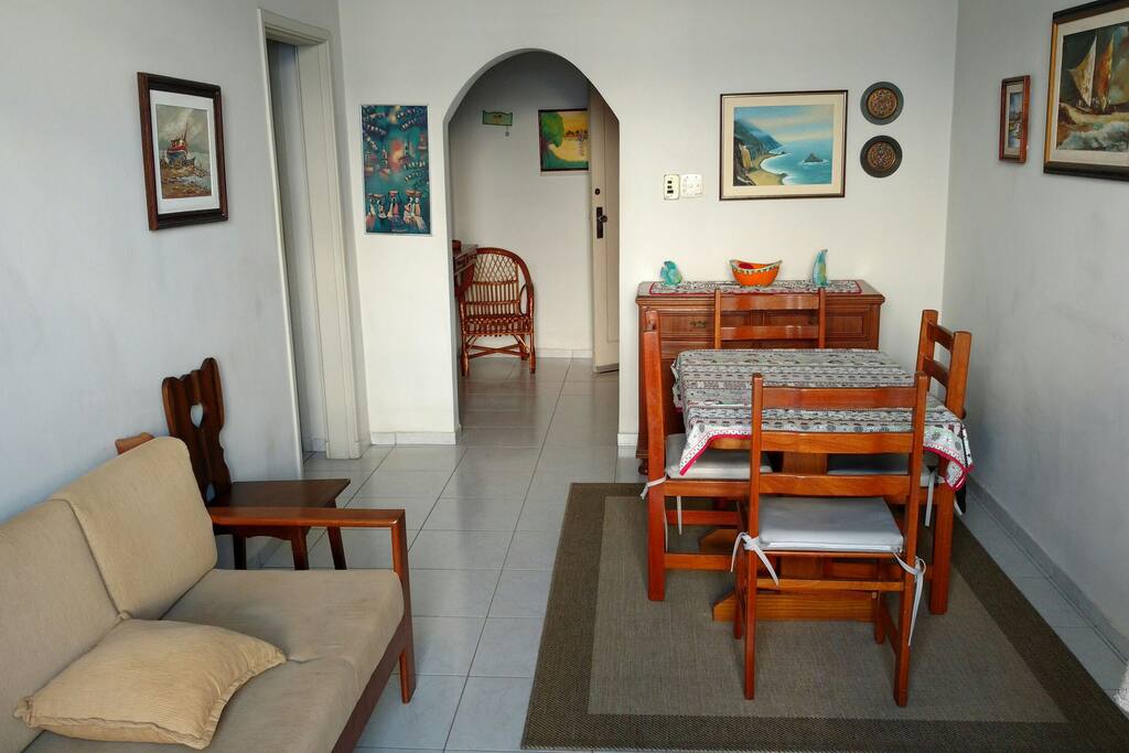 Sala de estar e jantar