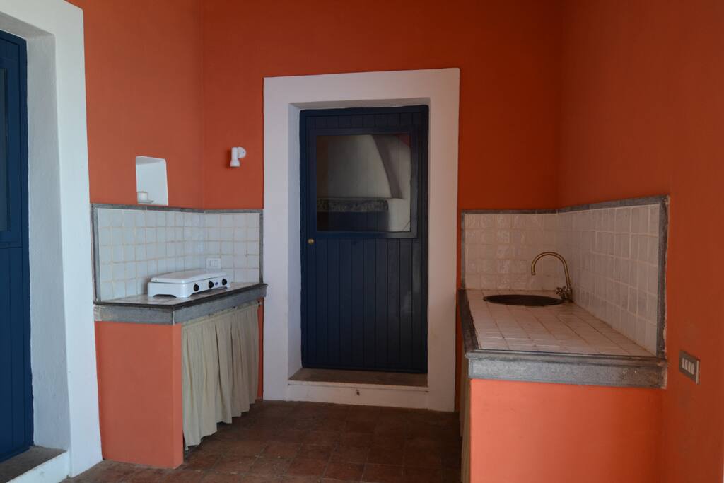 Cucina esterna- fuochi