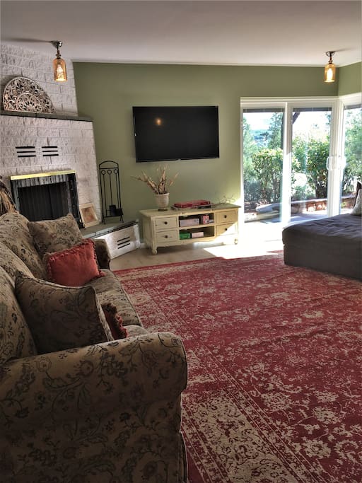 Living Room with Sleeper Sofa