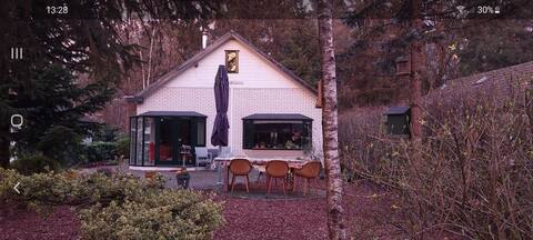 Recreation home in the middle of the woods.
