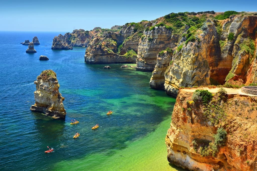 Beautiful Lagos coastline