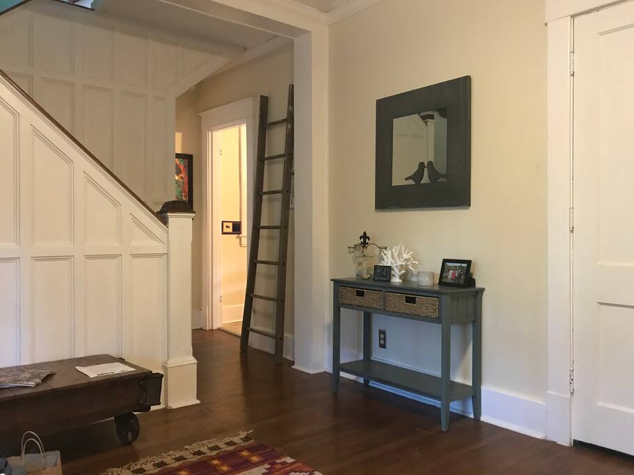 Welcoming entryway.
