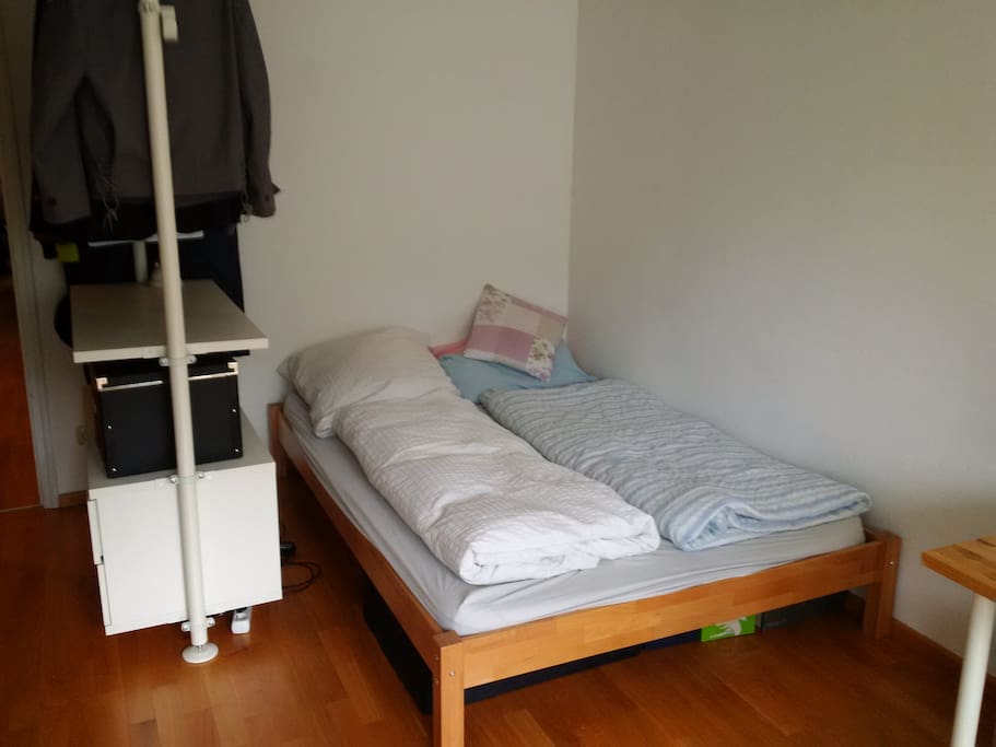 Queen-sized bed in my room