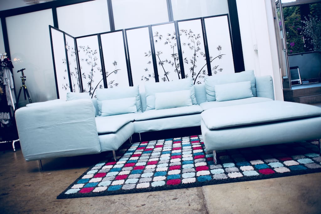Relax and chill with friends in one of our numerous lounge area. This particular area also sleeps two adults comfortably.