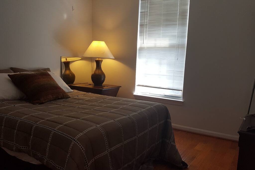Wood floors, relaxing room