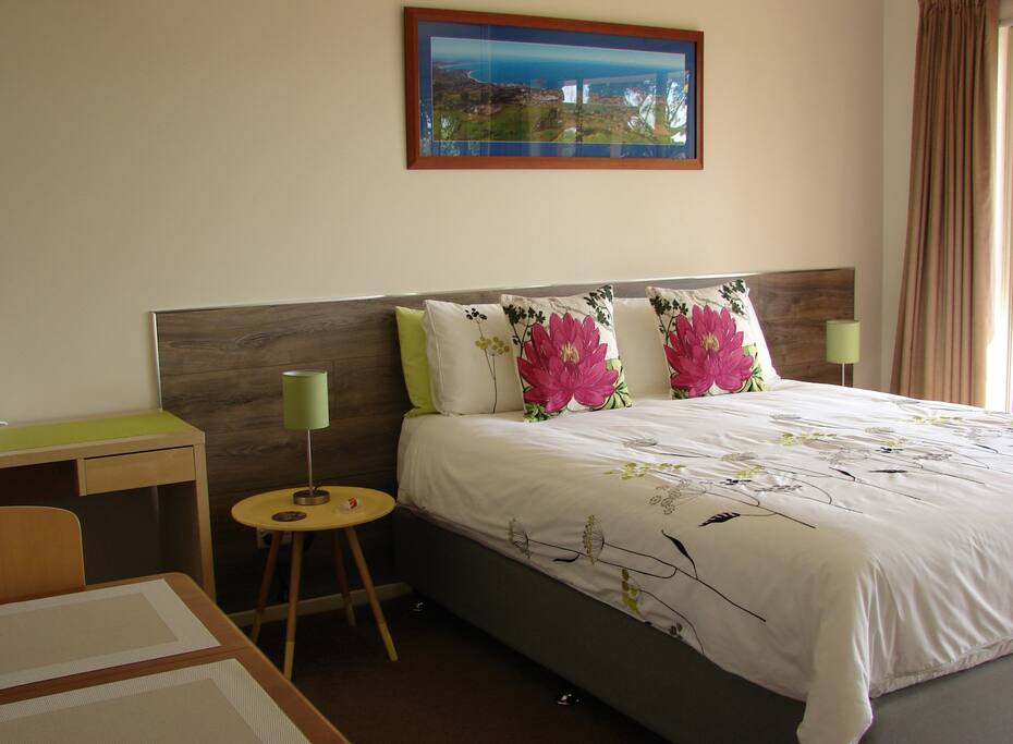 your room with ensuite and luxury Queen size mattress