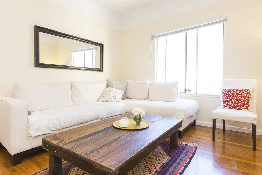 Our comfortable sofa