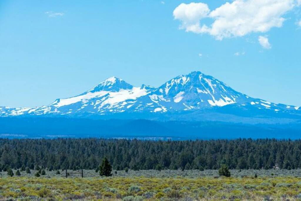 The Three Sisters are in our back yard