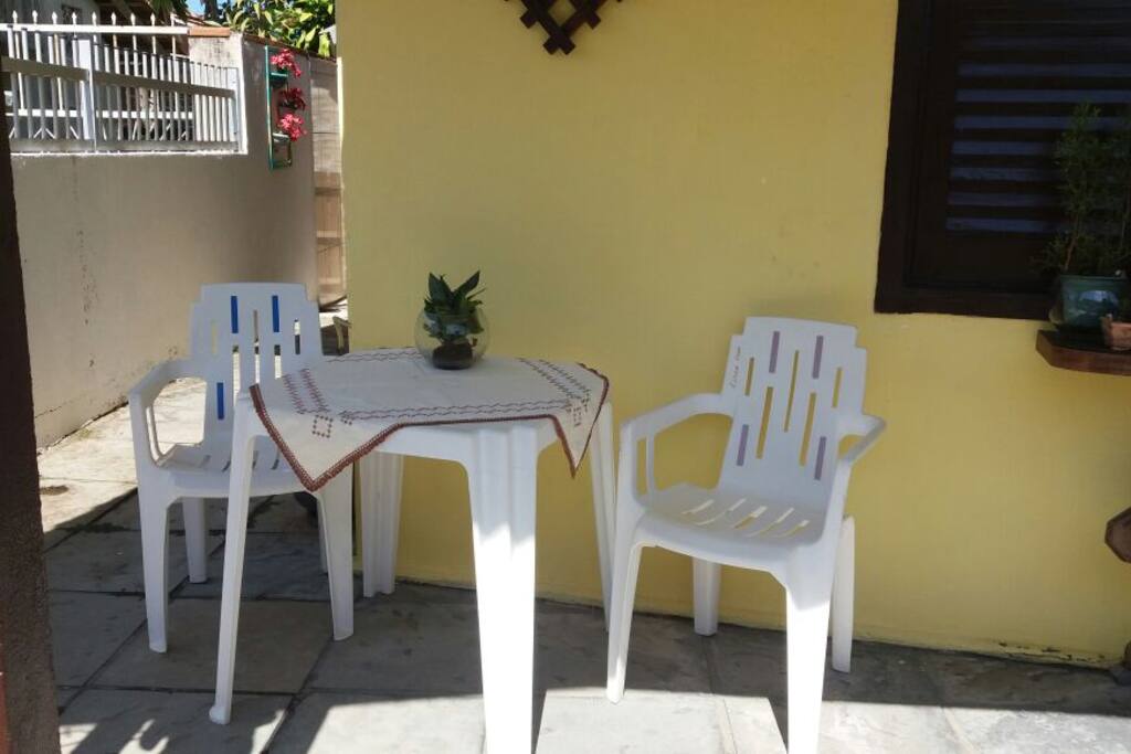 Varanda da frente.